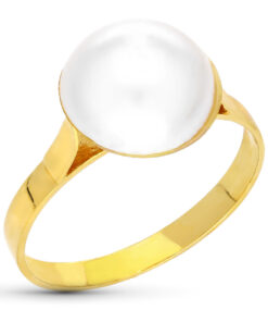 Anillo perla cultivada japonesa