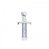 Colgante plata letra T