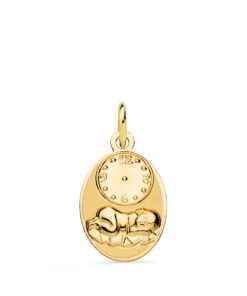 Medalla oro niño hora