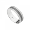Alianza plata rodio negro