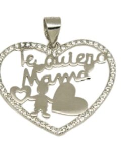 Colgante plata de la madre