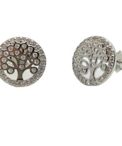 Pendientes plata árbol de la vida