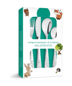 Cubiertos infantil animales del bosque