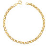 Pulsera mujer oro 18k. eslabón rolo