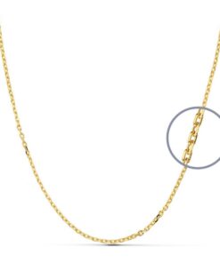 Cadena oro 9ktes eslabones