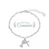 Pulsera Comunión cruz y Cáliz