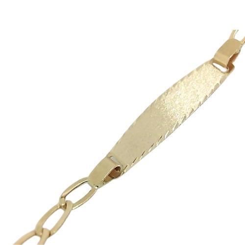 Esclava bebé unisex oro 18 kilates - Imagen 3