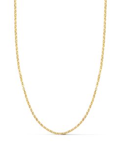 Cadena oro 18 k. unisex modelo forzada