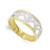 Anillo mujer oro 18 kilates bicolor
