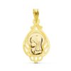 Medalla niña o bebé oro 18 kilates
