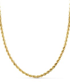 Cordón oro 18 kilates. Largo 60 cm.