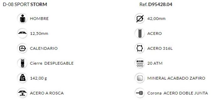 Reloj hombre Duward Rf. 95413.04 - Imagen 3